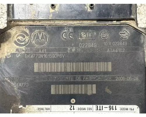 Allison 3500RDSP ECM (Transmission)