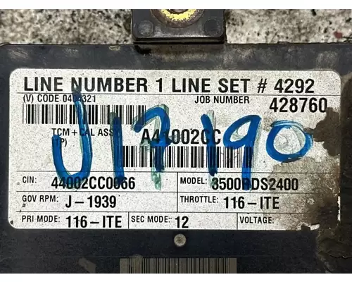 Allison 3500RDSP ECM (Transmission)