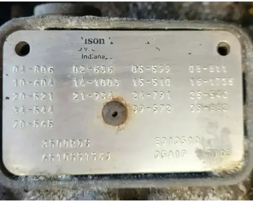 Allison 3500RDS Transmission Assembly
