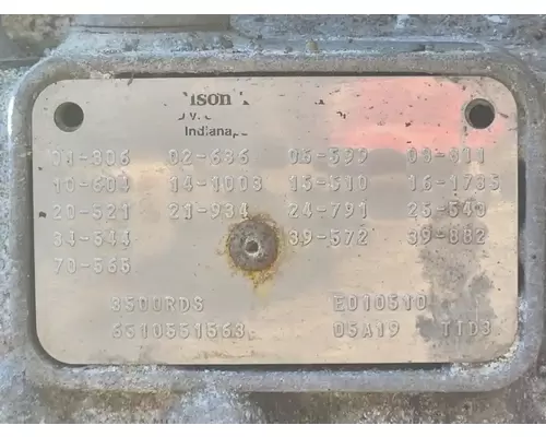 Allison 3500RDS Transmission Assembly