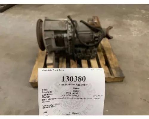 Transmission Assembly ALLISON 3500RDSP West Side Truck Parts