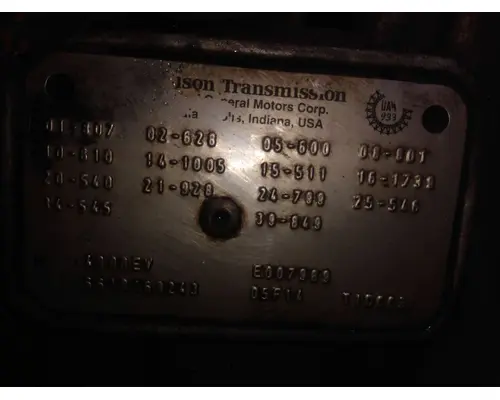 Transmission Assembly Allison 4000EV_P Complete Recycling Group LLC