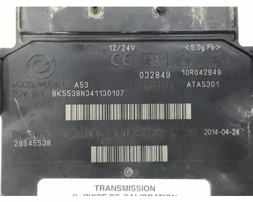 Allison 4500 RDS Transmission Control Module (TCM)