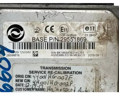 Allison 4500RDSP ECM (Transmission)