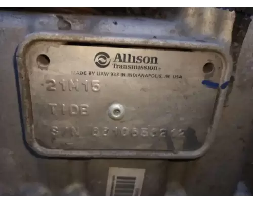 Allison 4500RDSP Transmission Assembly