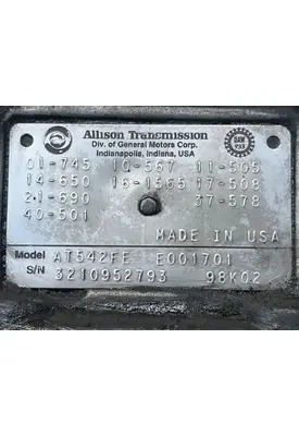 Allison AT542 Transmission Assembly