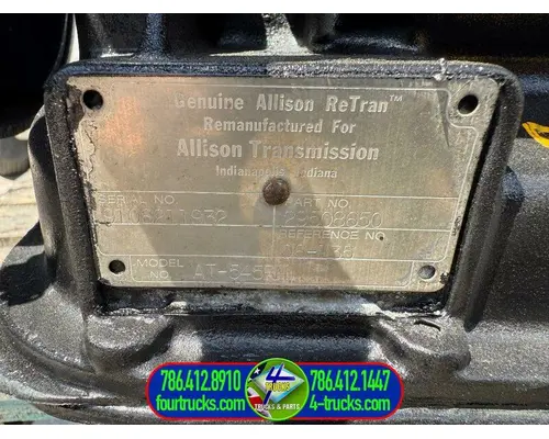 Allison AT545RM Transmission Assembly