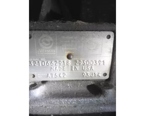Transmission Assembly ALLISON AT542 LKQ Heavy Truck - Goodys