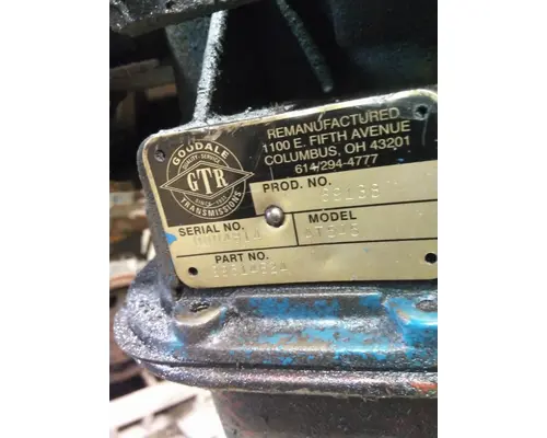 Transmission Assembly ALLISON AT545 LKQ Heavy Truck - Goodys