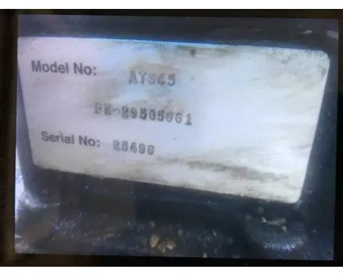 Transmission Assembly Allison AT545 Complete Recycling Group LLC