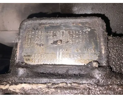Transmission Assembly Allison AT545 Complete Recycling Group LLC