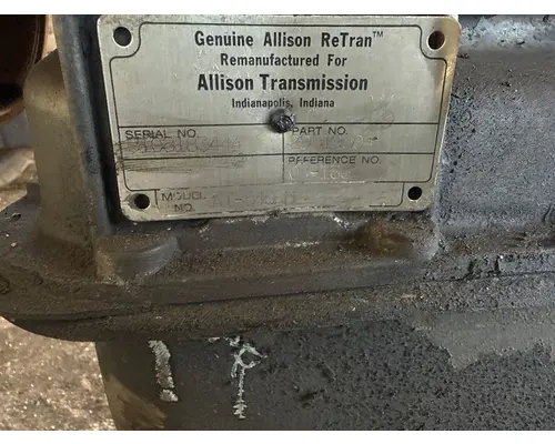 Transmission Assembly ALLISON AT545RM American Truck Salvage
