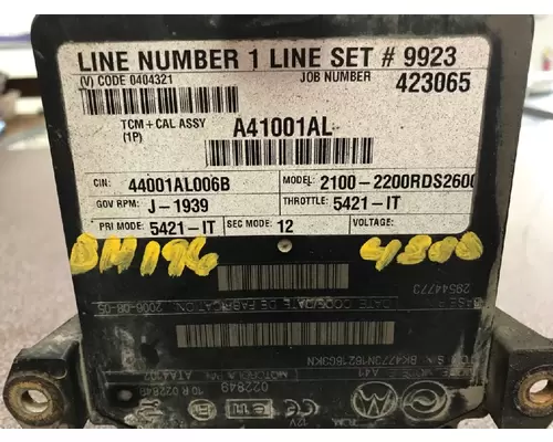 Automatic Transmission Pan ALLISON ATA4102 Stateline Truck Parts And Recycling Inc