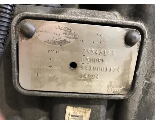 Allison B500RM Transmission Assembly
