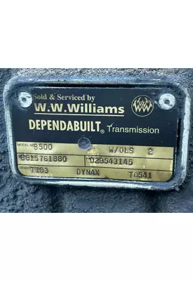 Allison B500 Transmission Assembly