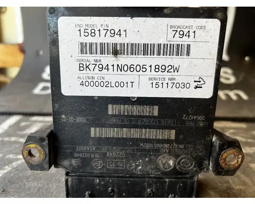 ECM (Transmission) ALLISON C5500 DTI Trucks