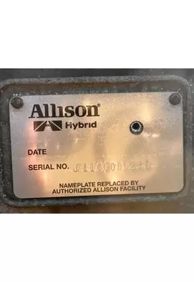 Allison EV50 Transmission Assembly