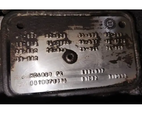Allison HD4060PR Transmission Assembly