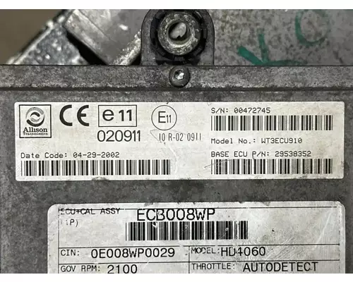Allison HD4060P ECM (Transmission)