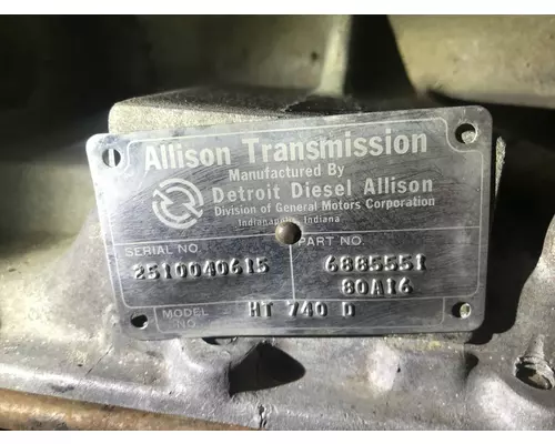 Allison HT740D Transmission