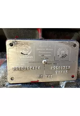 Allison HT741 Transmission Assembly