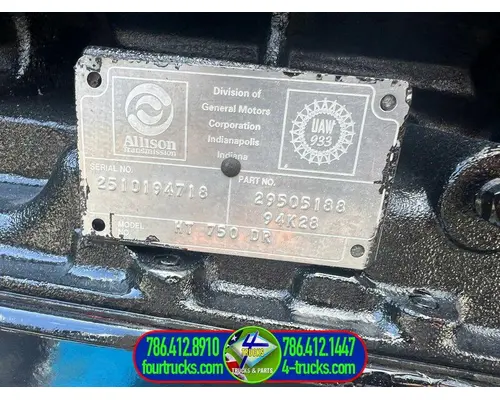 Allison HT750DR Transmission Assembly