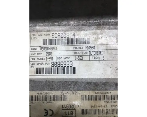 ECM (Transmission) ALLISON HD4560 LKQ Heavy Truck - Goodys