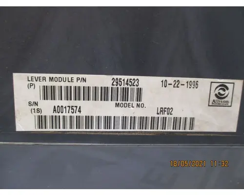 Allison MD 3560P Manual Transmission Parts, Misc.