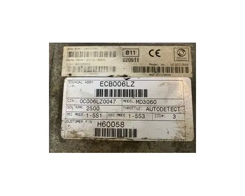 Allison MD3060 ECM (Transmission)
