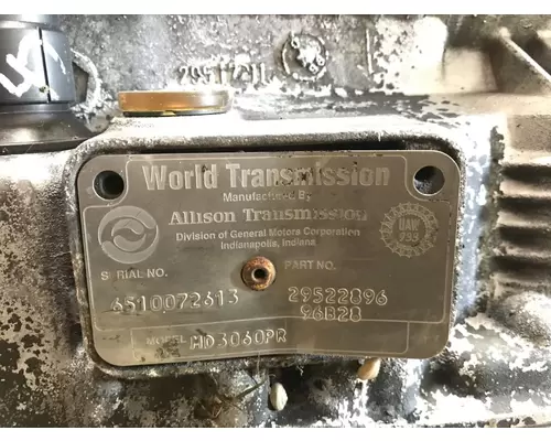 Allison MD3060 Transmission Assembly