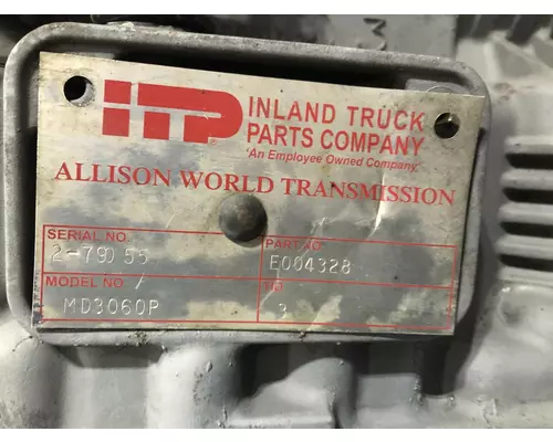 Allison MD3060 Transmission