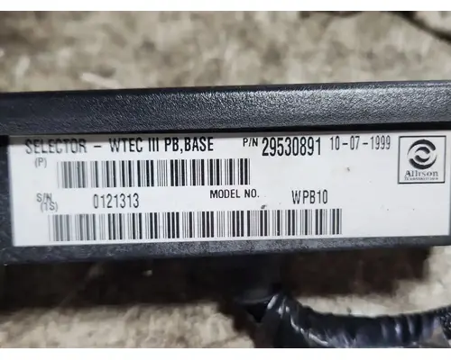 Allison MD3560 Miscellaneous Parts