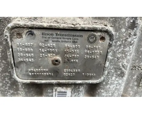 Allison MD4000MH Transmission Assembly