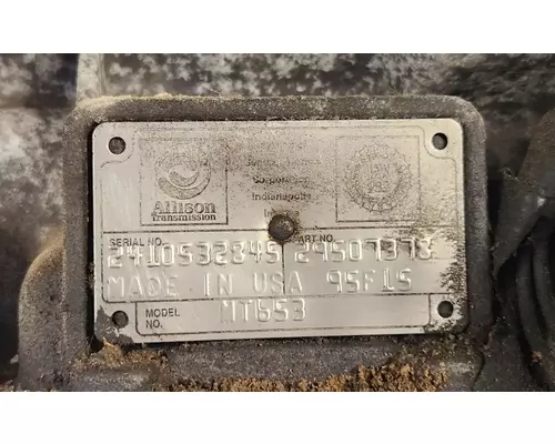 Allison MT653 Transmission Assembly