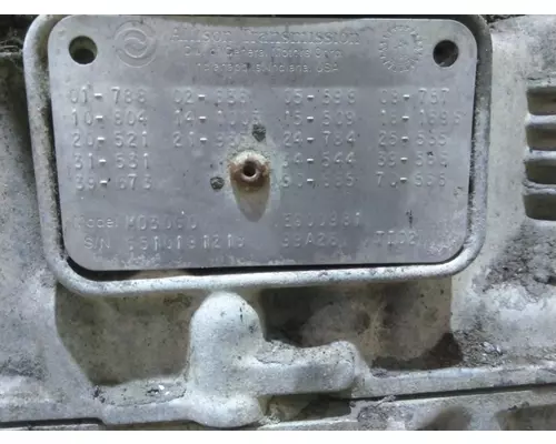 Transmission Assembly ALLISON MD3060 LKQ Heavy Truck - Goodys