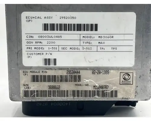 Allison Other Miscellaneous Parts