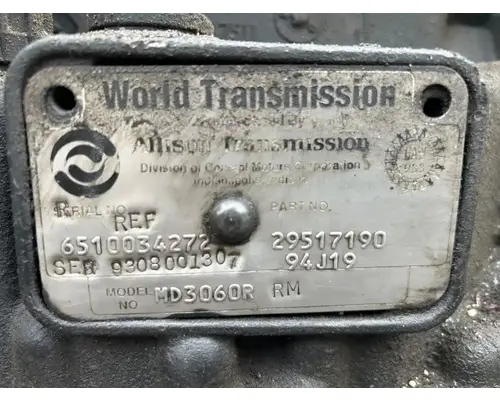 Transmission Assembly Allison Other Complete Recycling Group LLC