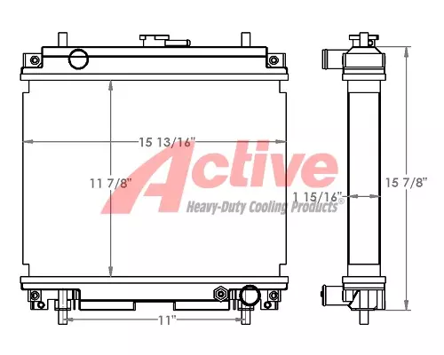 Altec DB35 Radiator