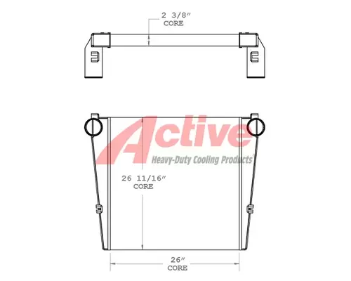 American LaFrance  Charge Air Cooler (ATAAC)