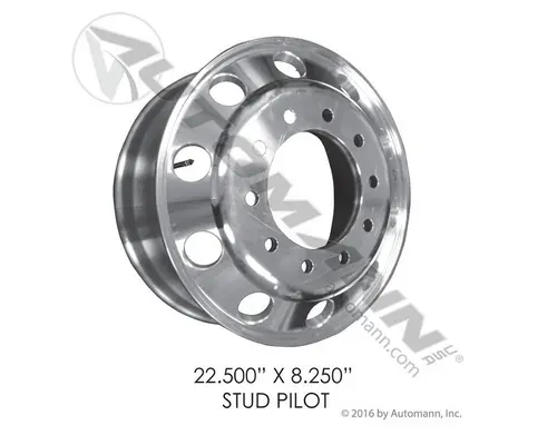 Wheel AUTOMANN 22.5X8.25 Stud Pilot High Mountain Horsepower