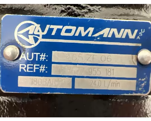 Automann 465.ZF.06 Steering Pump