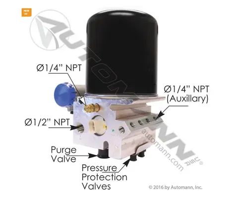 Air Dryer AUTOMANN ADIS LKQ Thompson Motors - Wykoff