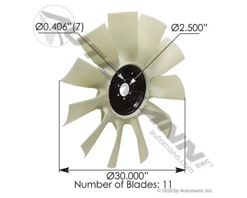 Fan Blade AUTOMANN ALL LKQ Thompson Motors - Wykoff