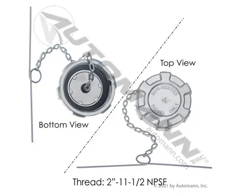 Fuel Cap AUTOMANN ALL LKQ Western Truck Parts