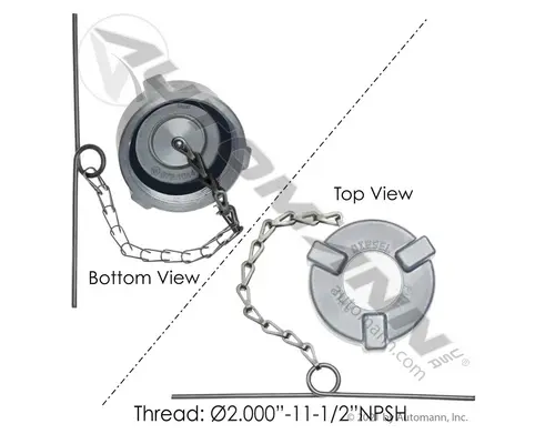 Fuel Cap AUTOMANN ALL LKQ Western Truck Parts