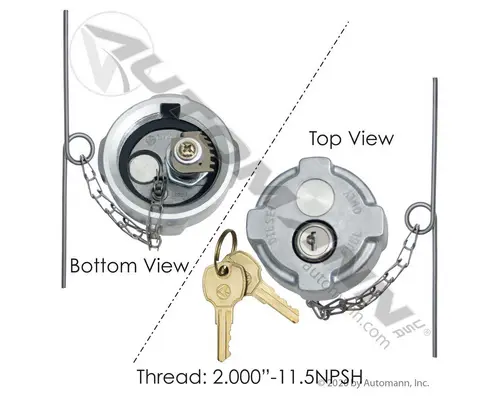 Fuel Cap AUTOMANN ALL LKQ Evans Heavy Truck Parts