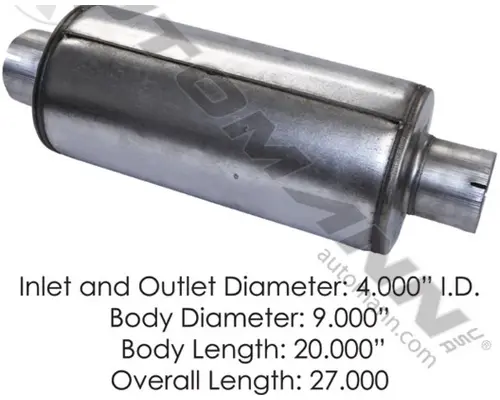 Muffler AUTOMANN DYNAFLEX TYPE LKQ Heavy Truck - Goodys