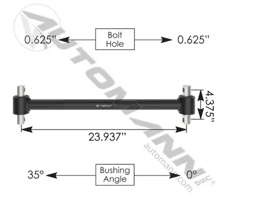Torsion Bar AUTOMANN FREIGHTLINER LKQ Western Truck Parts