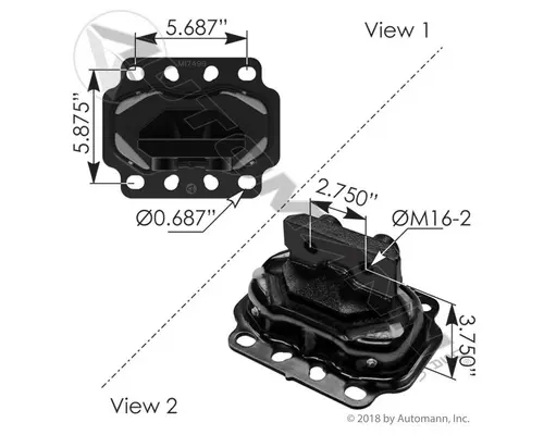 Brackets, Misc. AUTOMANN PETERBILT LKQ Western Truck Parts