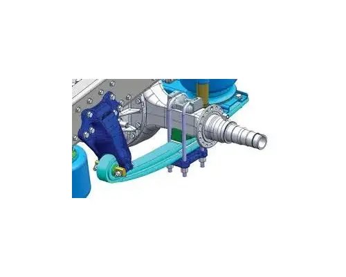 Axle Alliance ART400-4 Cutoff Assembly (Housings & Suspension Only)